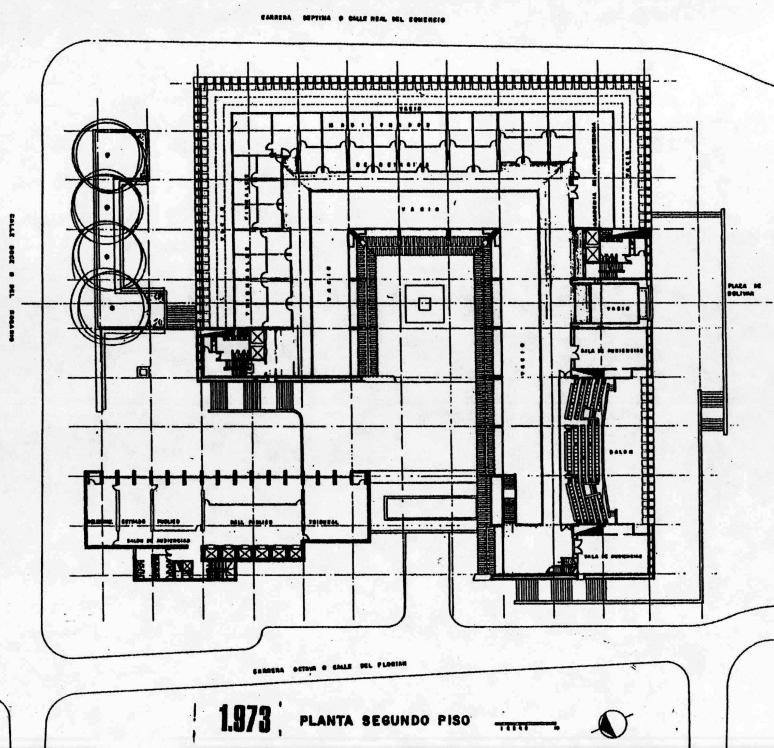 Plano Palacio de Justicia